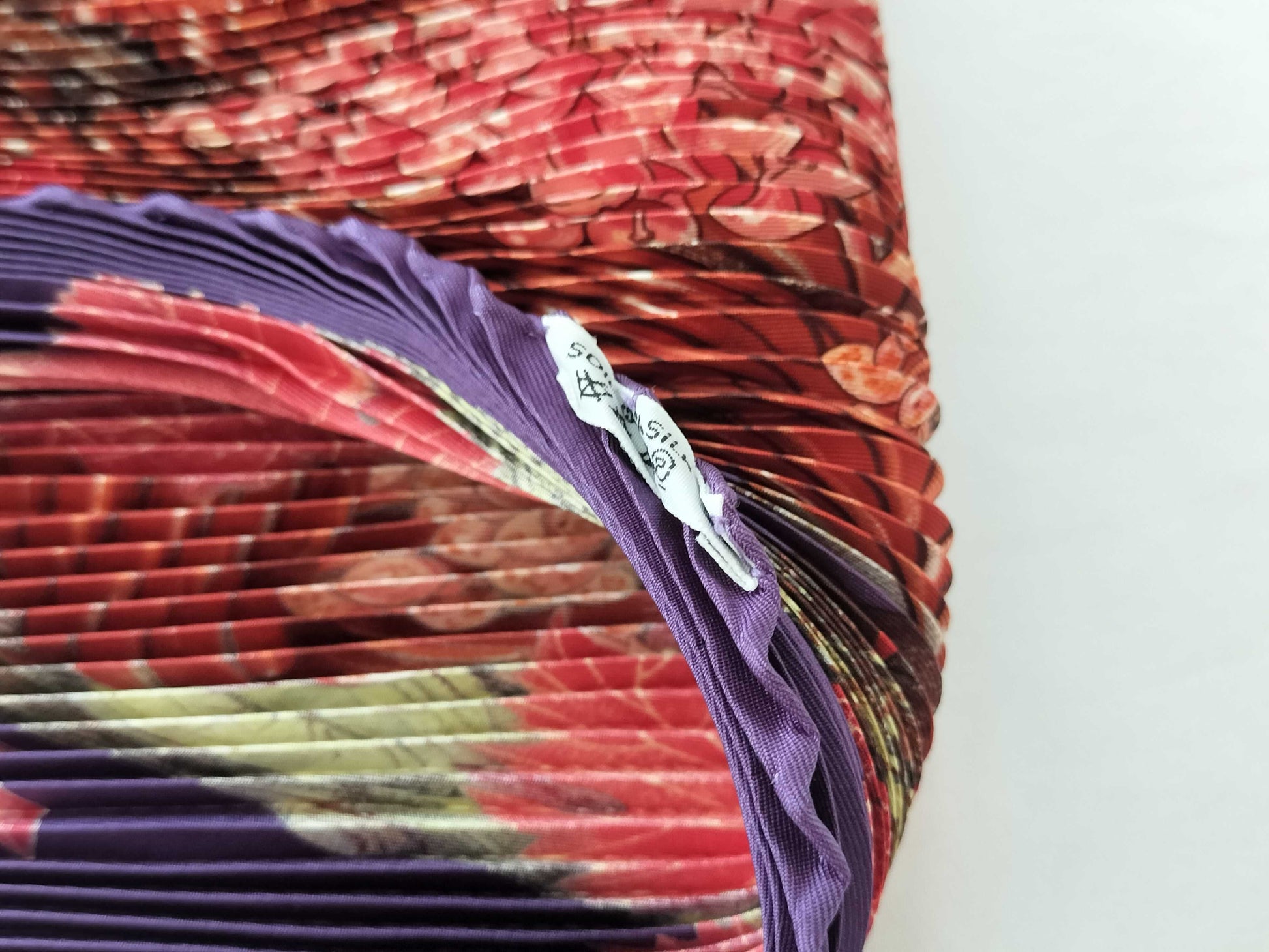 HERMES Carre Pleated Scarf