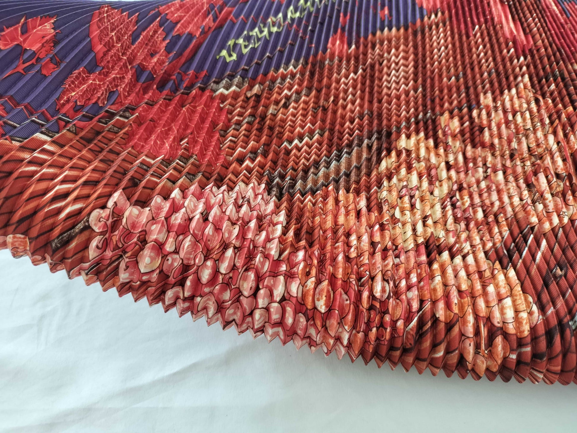 HERMES Carre Pleated Scarf