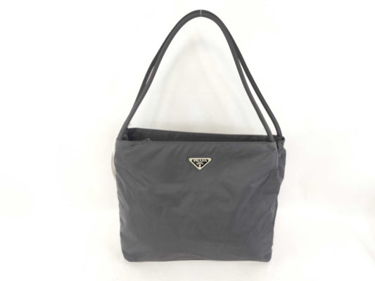 PRADA nylon hand tote bag