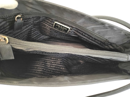 PRADA nylon hand tote bag