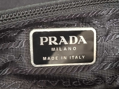 PRADA nylon hand tote bag