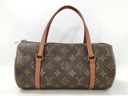 LOUIS VUITTON Monogram Papillon 30 Old Tote Bag