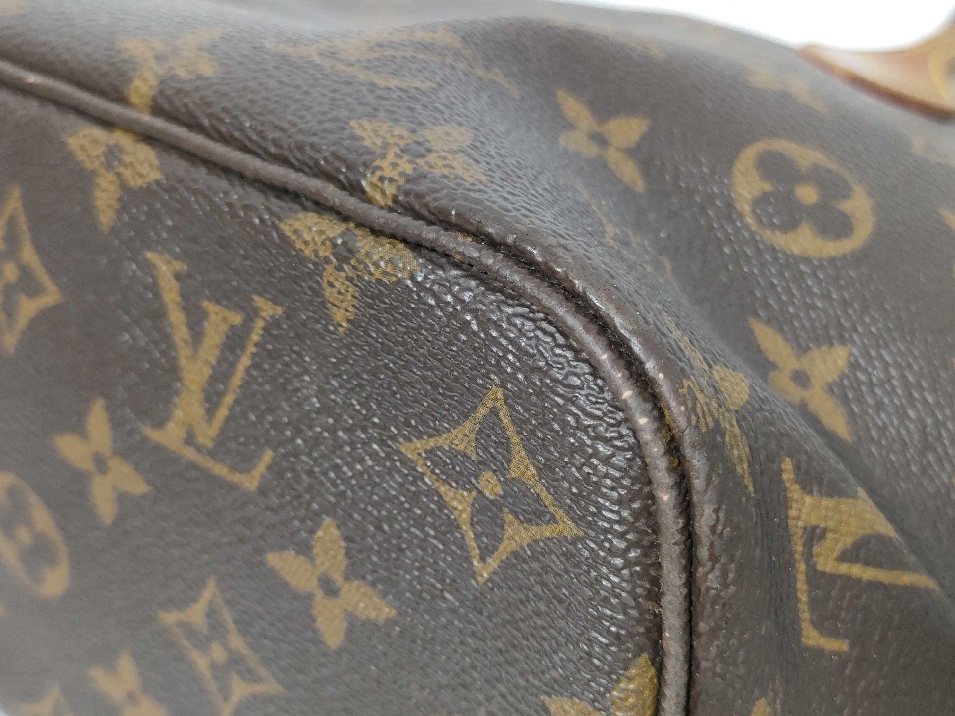 LOUIS VUITTON VI0080 Monogram M40155 Neverfull PM Old Model Tote Bag