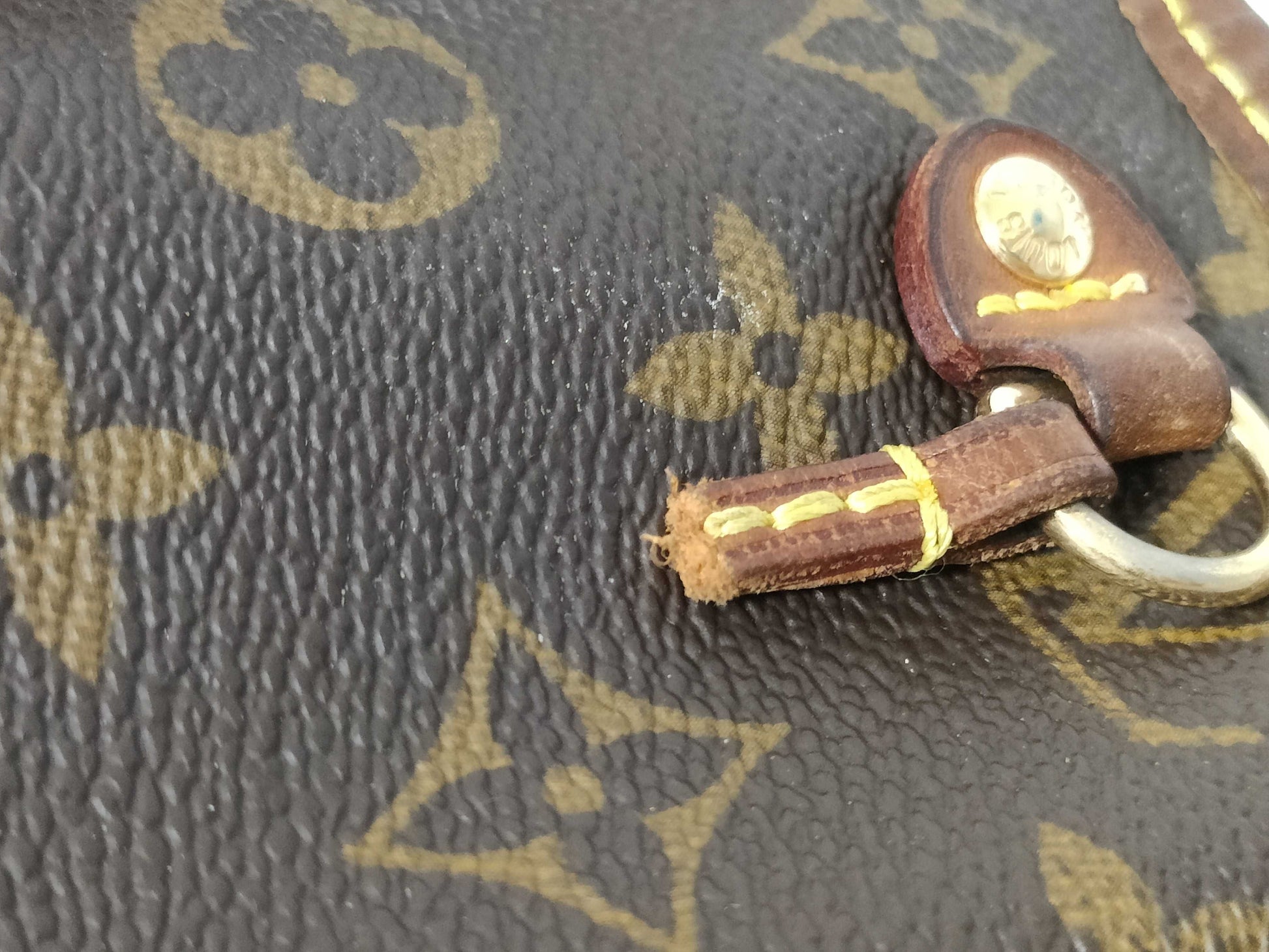 LOUIS VUITTON VI0080 Monogram M40155 Neverfull PM Old Model Tote Bag