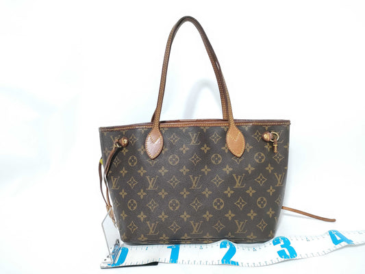 LOUIS VUITTON VI0080 Monogram M40155 Neverfull PM Old Model Tote Bag