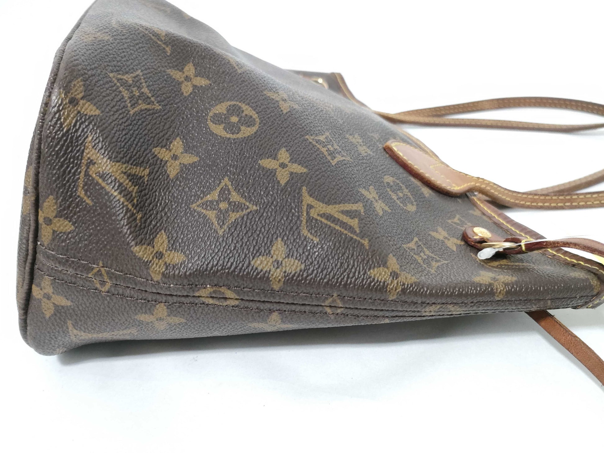 LOUIS VUITTON VI0080 Monogram M40155 Neverfull PM Old Model Tote Bag