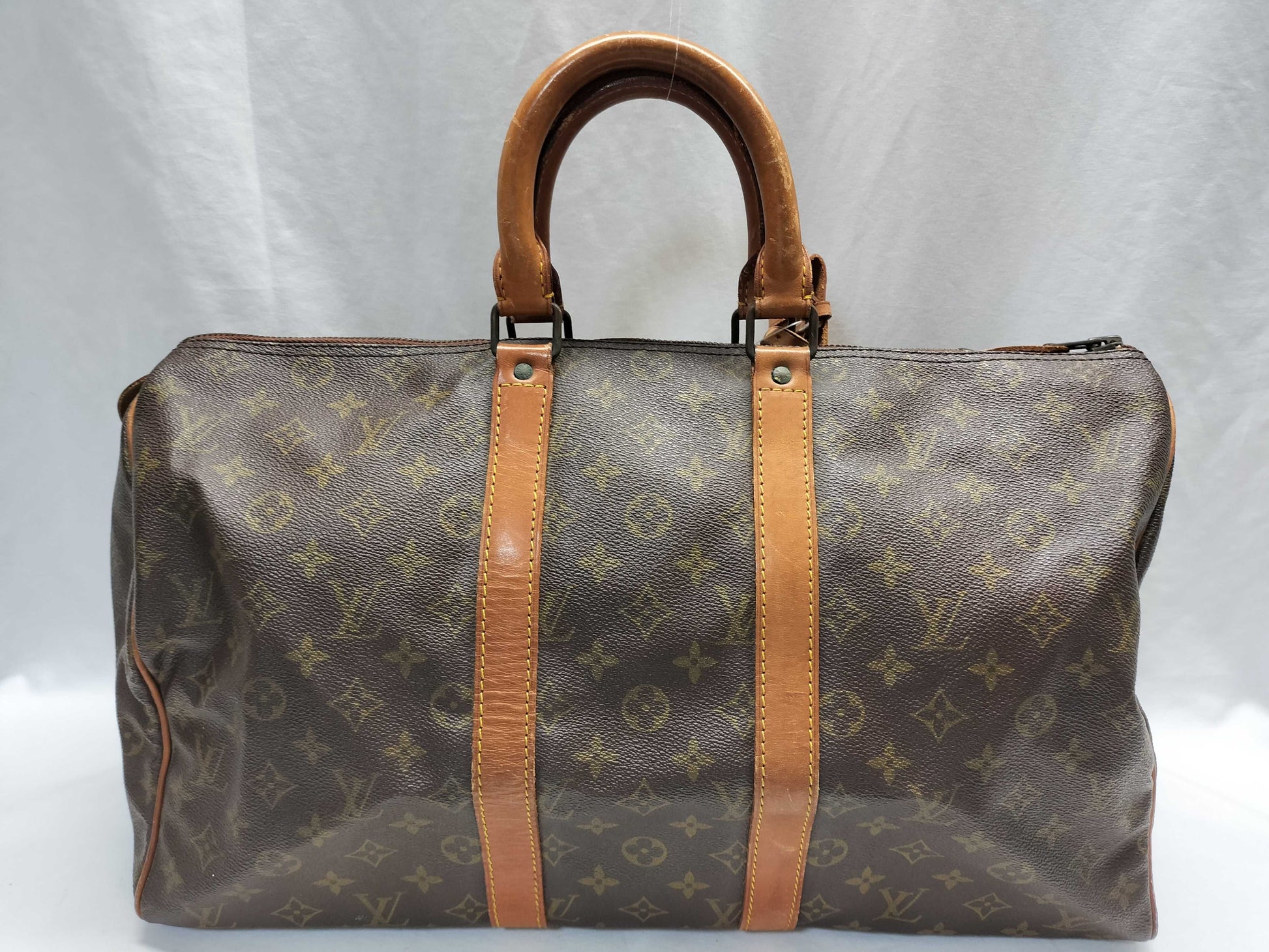 LOUIS VUITTON Unidentified Monogram M41428 Keepall 45 Boston Bag