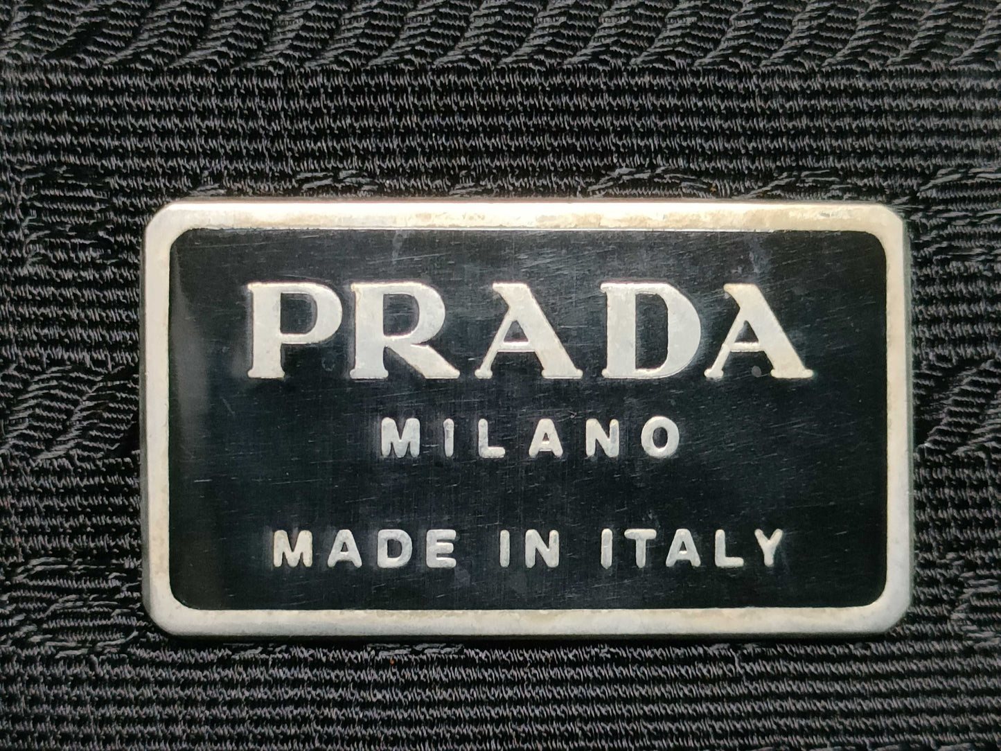 PRADA nylon tote bag