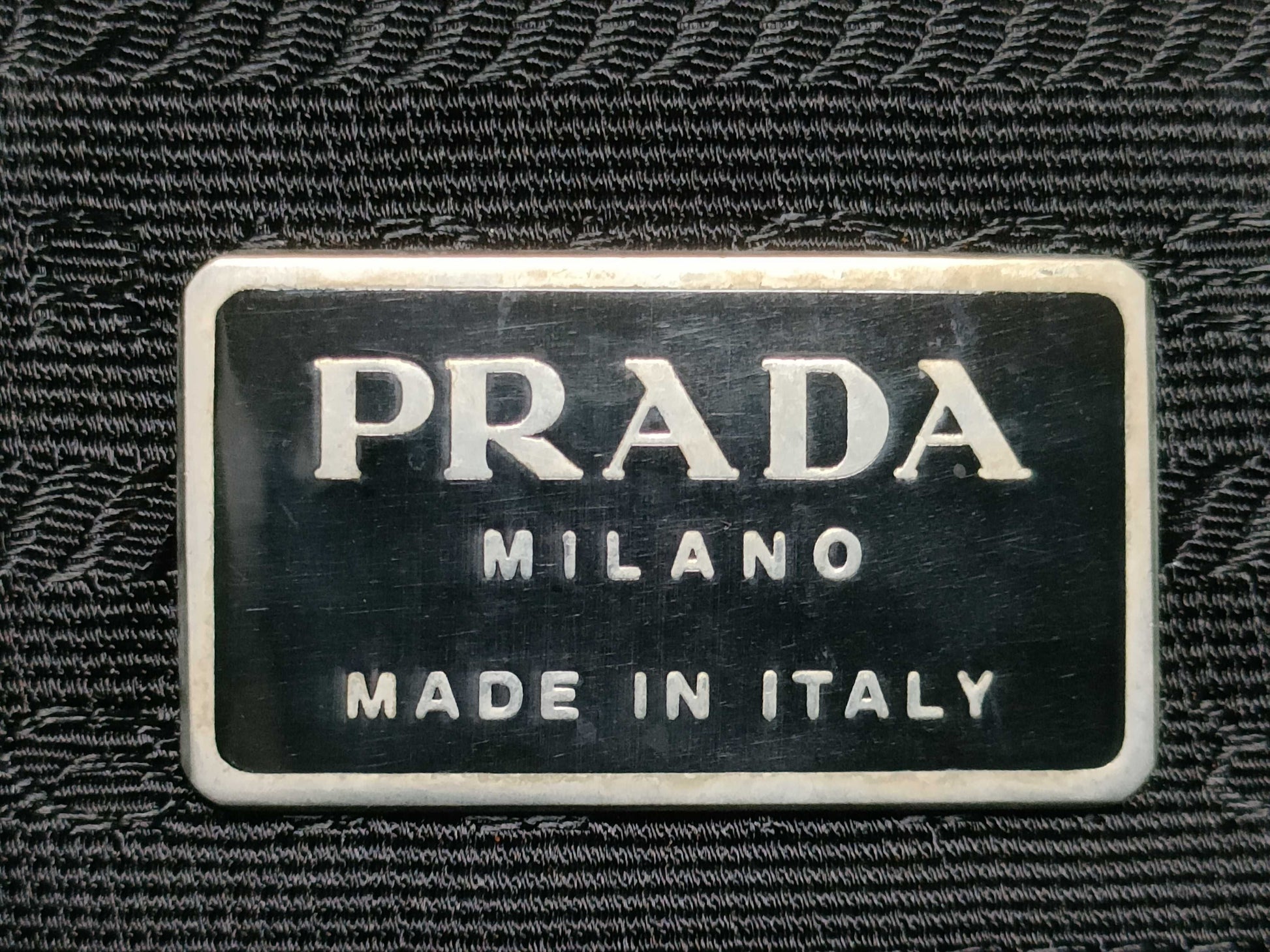 PRADA nylon tote bag