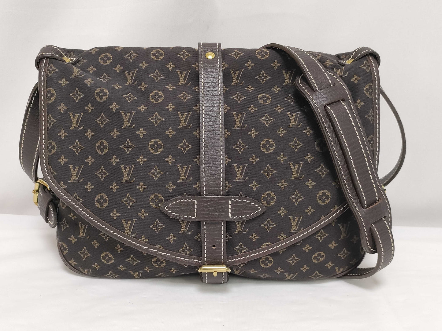 LOUIS VUITTON MB1006 Monogram Mini Lansaumur M95227 Shoulder Bag