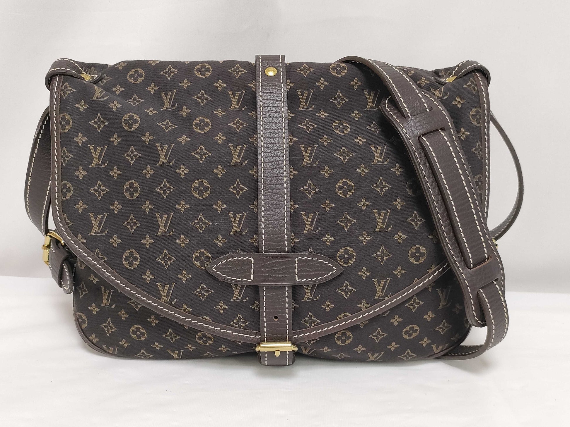 LOUIS VUITTON MB1006 Monogram Mini Lansaumur M95227 Shoulder Bag