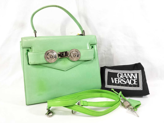 VERSACE Medusa Leather Bag Handbag