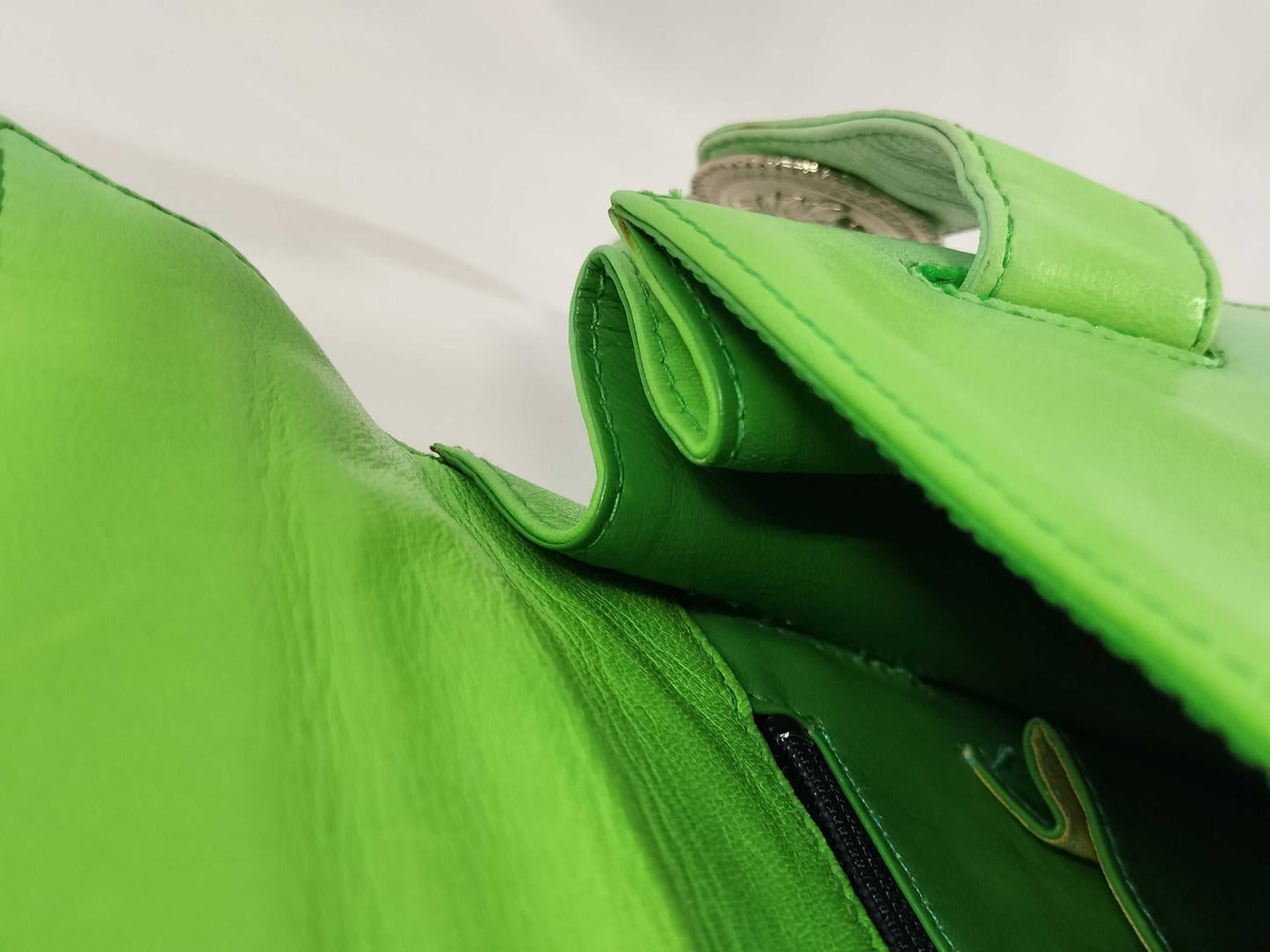 VERSACE Medusa Leather Bag Handbag