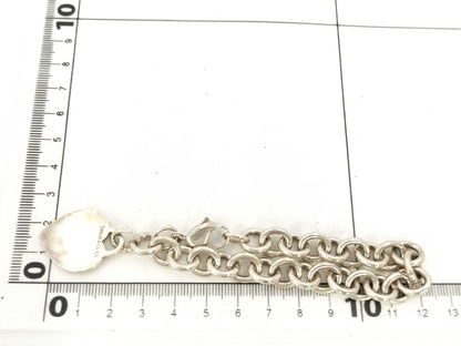 Tiffany & Co. Bracelet Heart Plate SV925 36.4g Bracelet/Bangle