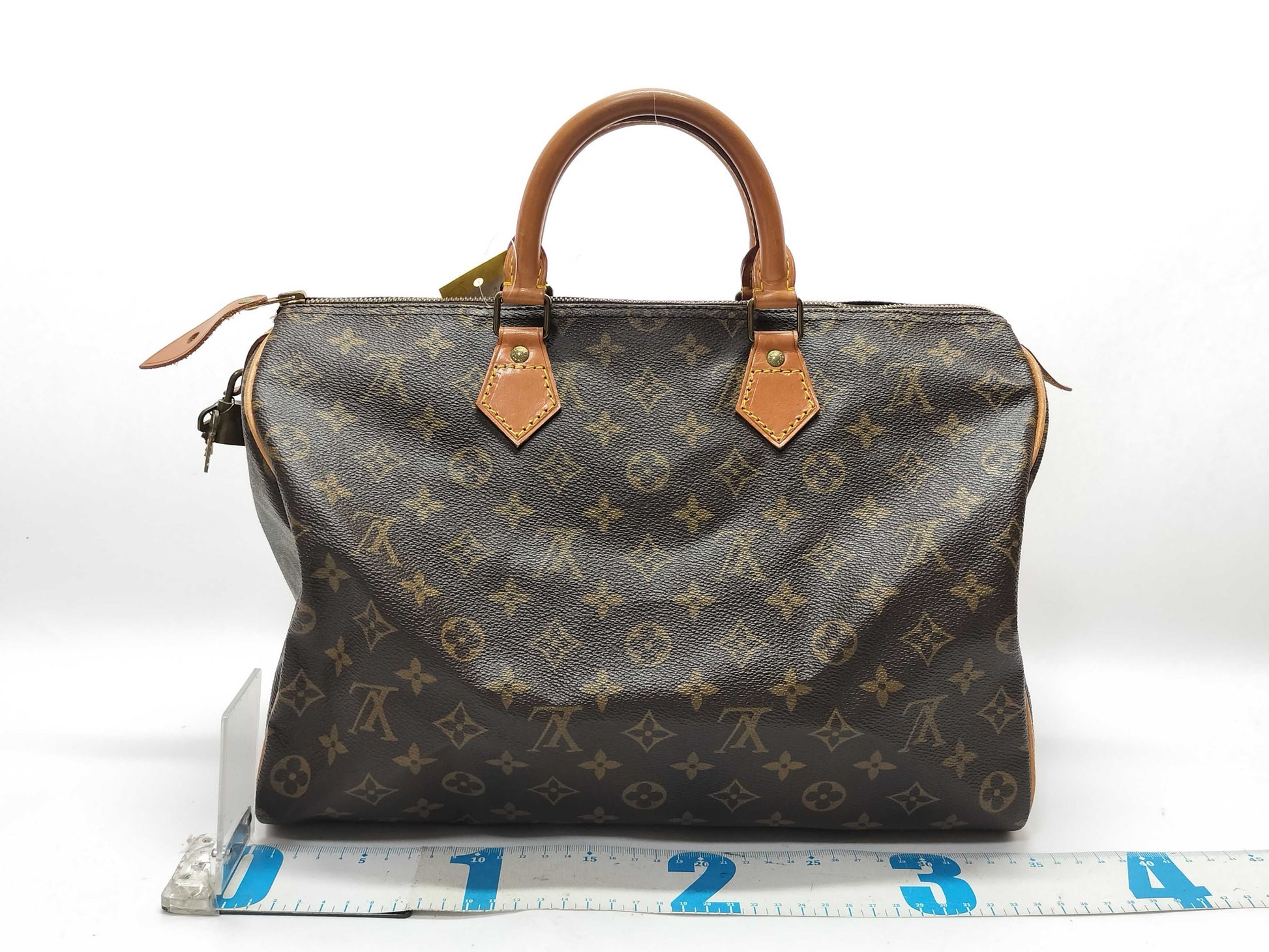 LOUIS VUITTON VI873 Monogram M41524 Monogram Speedy 35 Boston Bag