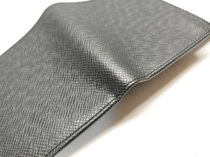 LOUIS VUITTON VI0051 Taiga Porte-Bieux 3-Card Credit M30452 Wallet