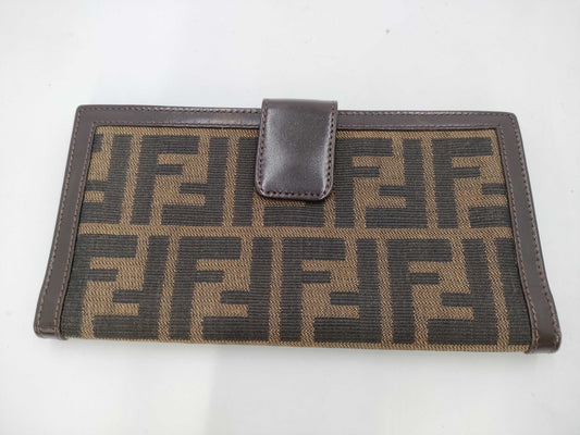 FENDI Zucca/Bifold/Wallet Wallet