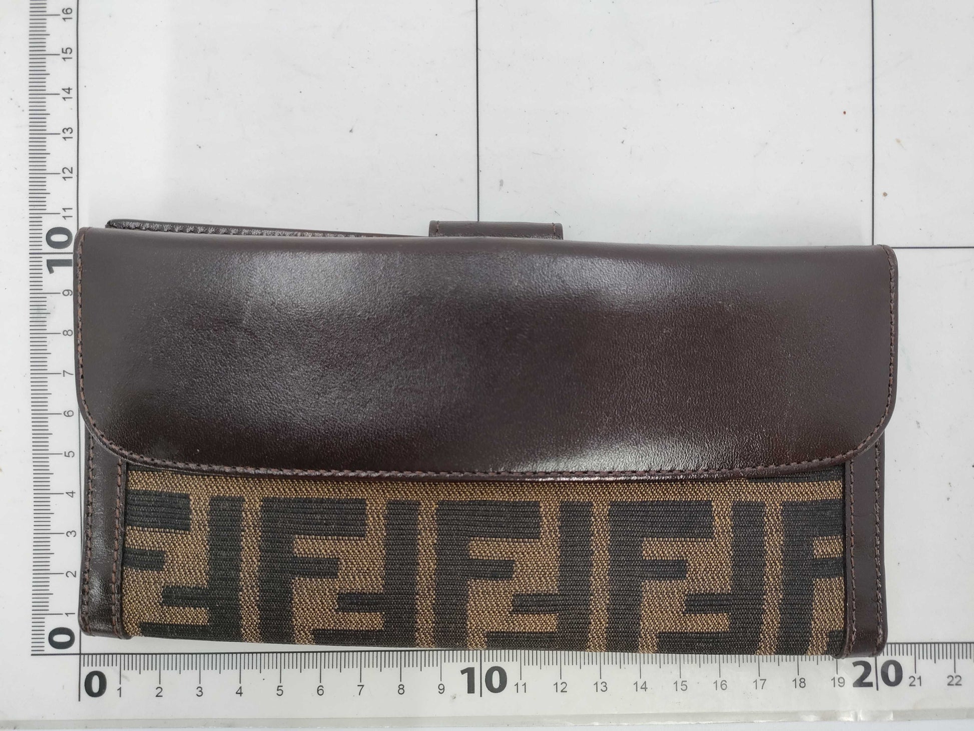 FENDI Zucca/Bifold/Wallet Wallet