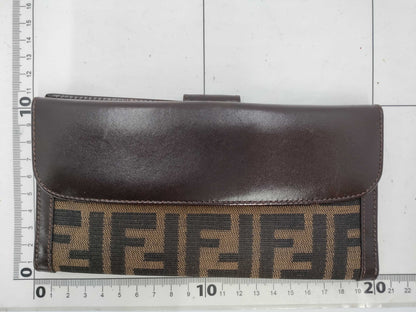 FENDI Zucca/Bifold/Wallet Wallet