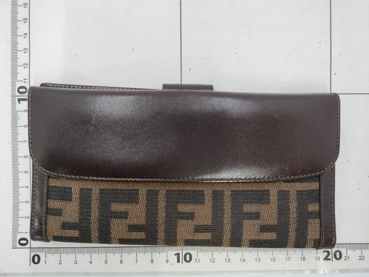 FENDI Zucca/Bifold/Wallet Wallet