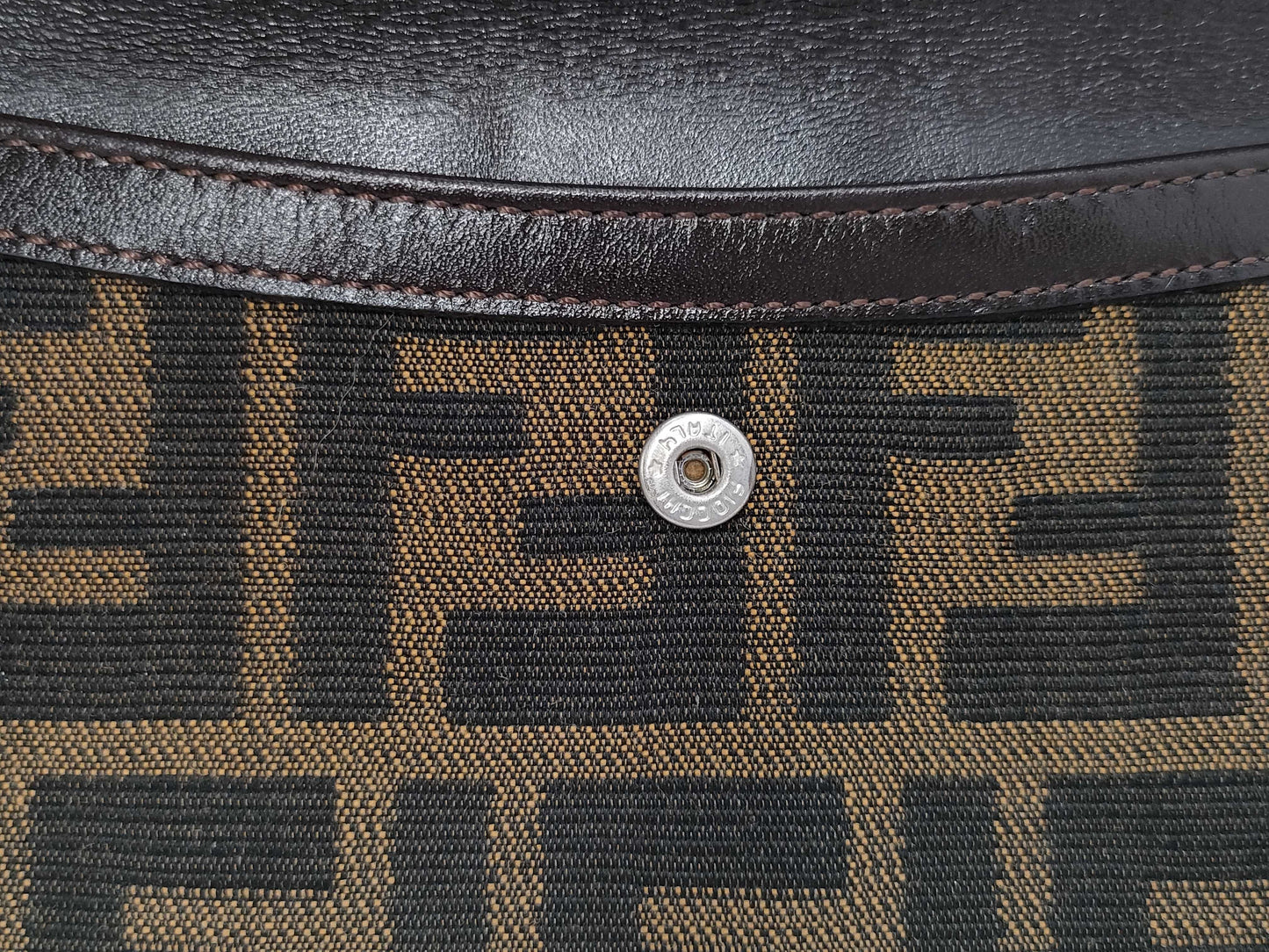 FENDI Zucca/Bifold/Wallet Wallet