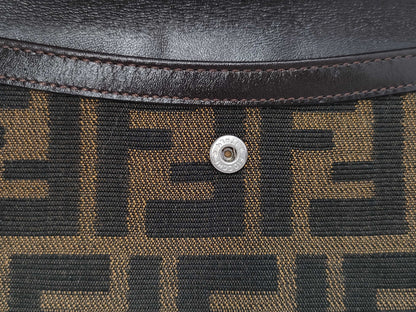 FENDI Zucca/Bifold/Wallet Wallet