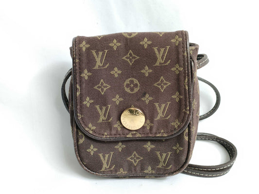 LOUIS VUITTON Monogram Mini Run Cancun Shoulder Bag