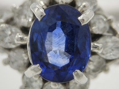 S 0.68ct D 0.23ct PT900 4.4g Ring 