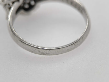 S 0.68ct D 0.23ct PT900 4.4g Ring 