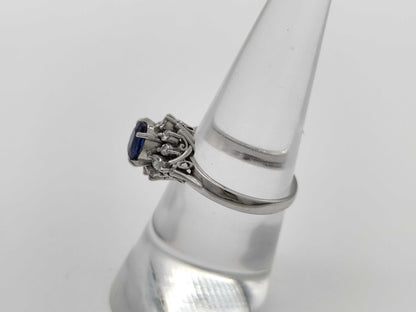 S 0.68ct D 0.23ct PT900 4.4g Ring 