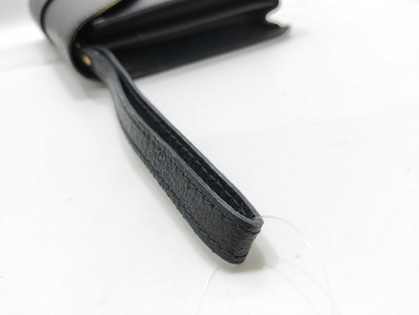 GUCCI Black Leather Clutch Bag Second Bag
