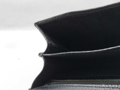 GUCCI Black Leather Clutch Bag Second Bag