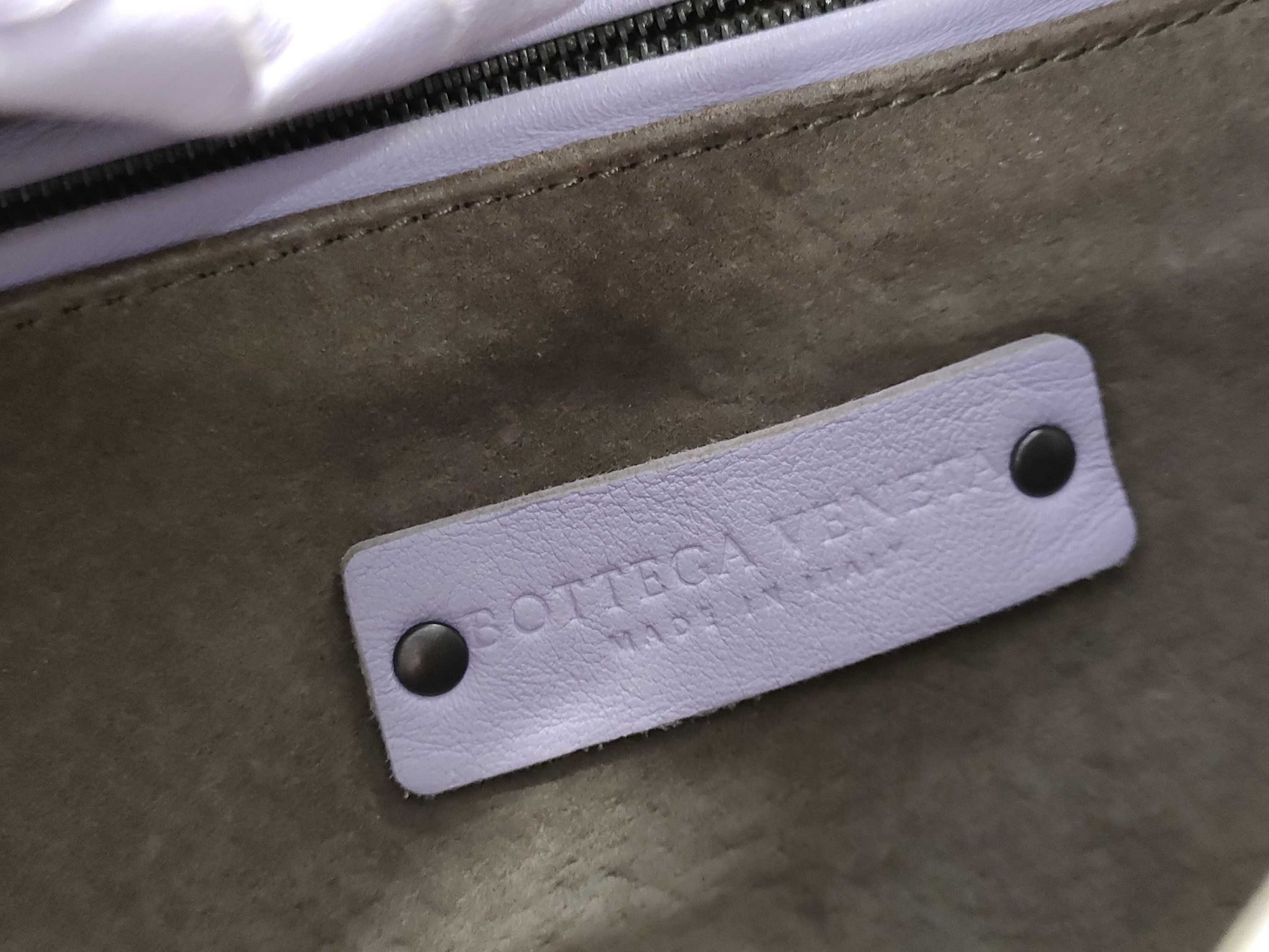 BOTTEGA VENETA Intrecciato Purple One-Shoulder Tote Bag