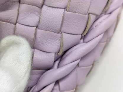 BOTTEGA VENETA Intrecciato Purple One-Shoulder Tote Bag