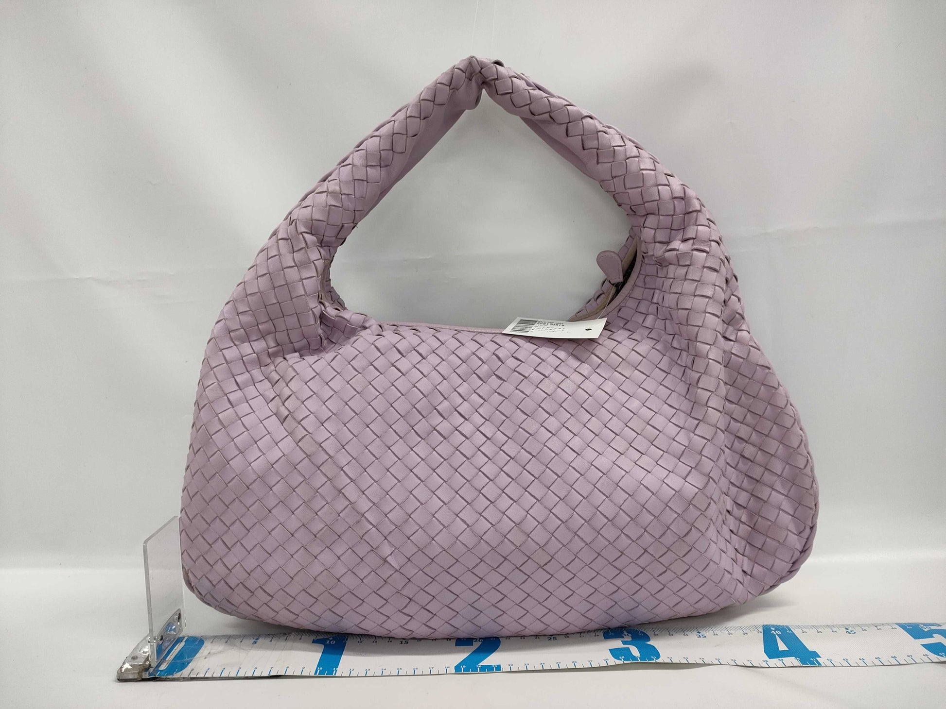 BOTTEGA VENETA Intrecciato Purple One-Shoulder Tote Bag