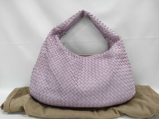 BOTTEGA VENETA Intrecciato Purple One-Shoulder Tote Bag