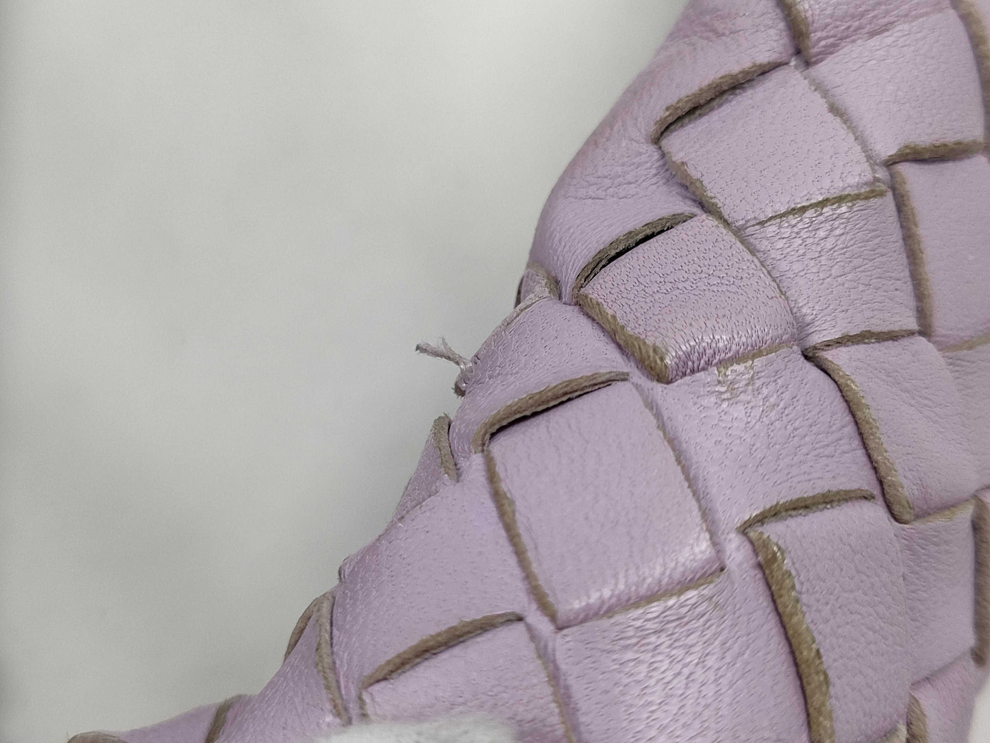 BOTTEGA VENETA Intrecciato Purple One-Shoulder Tote Bag