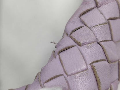 BOTTEGA VENETA Intrecciato Purple One-Shoulder Tote Bag