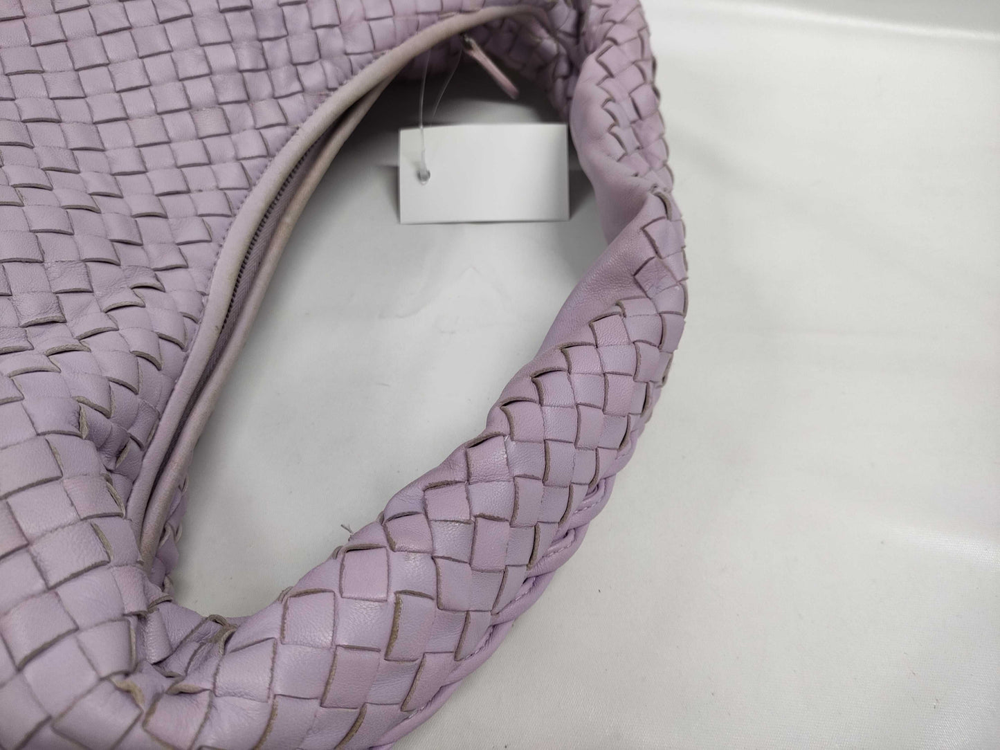 BOTTEGA VENETA Intrecciato Purple One-Shoulder Tote Bag
