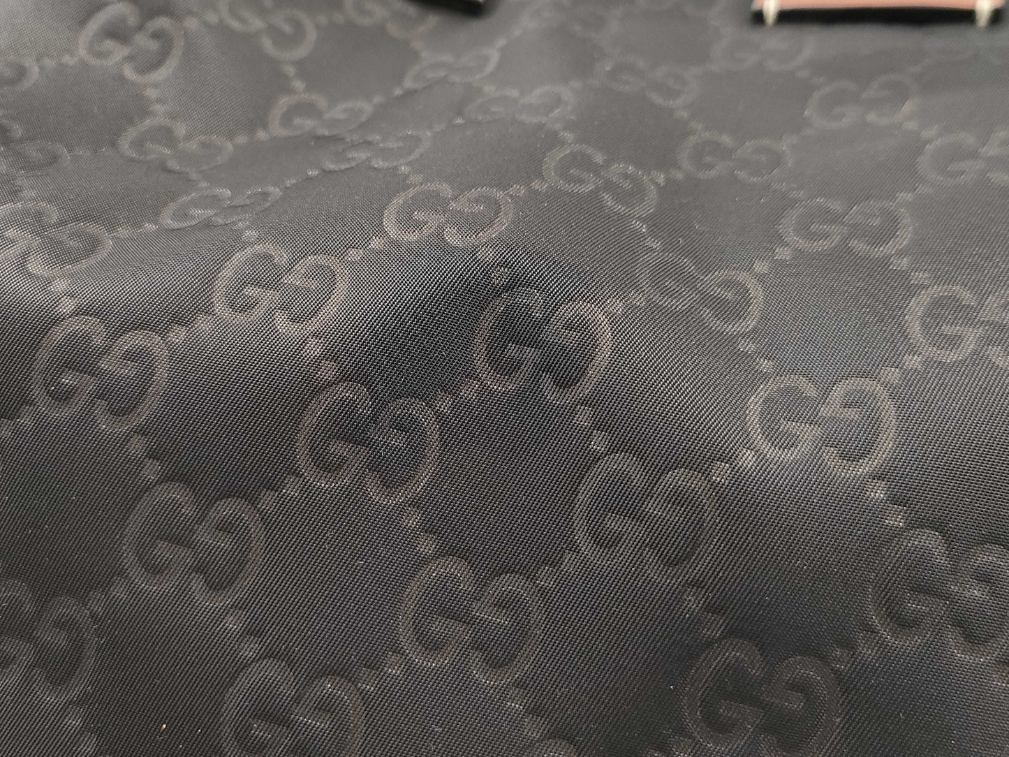GUCCI Guccissima Nylon Tote Bag