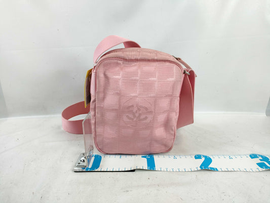 CHANEL New Travel Line New Travel Shoulder Bag Pink