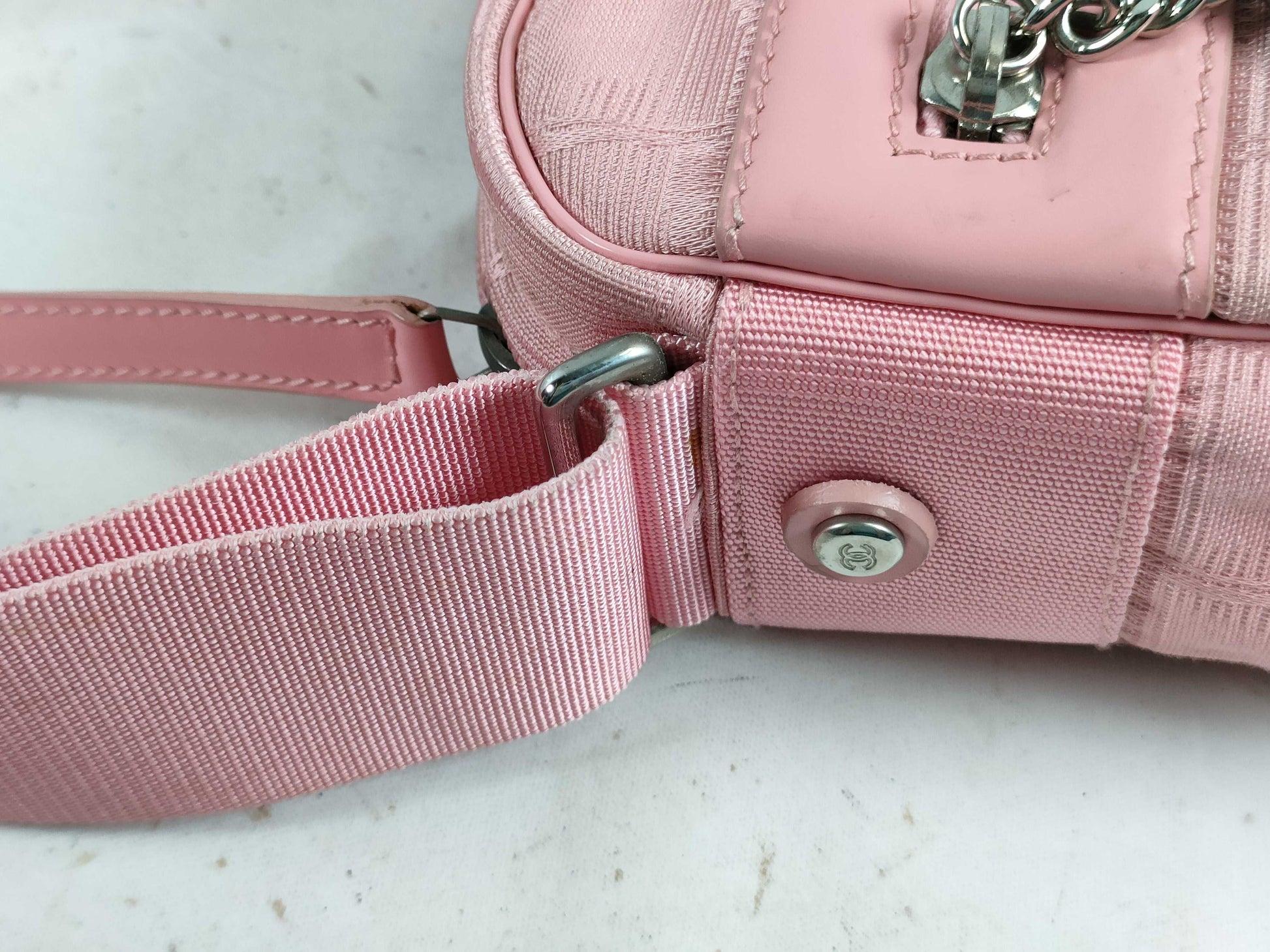 CHANEL New Travel Line New Travel Shoulder Bag Pink