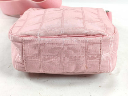 CHANEL New Travel Line New Travel Shoulder Bag Pink