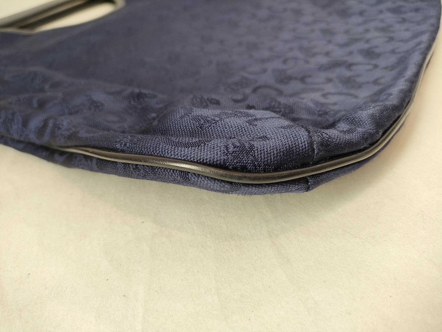 CELINE Dior Leather x Suede Second Bag Handbag