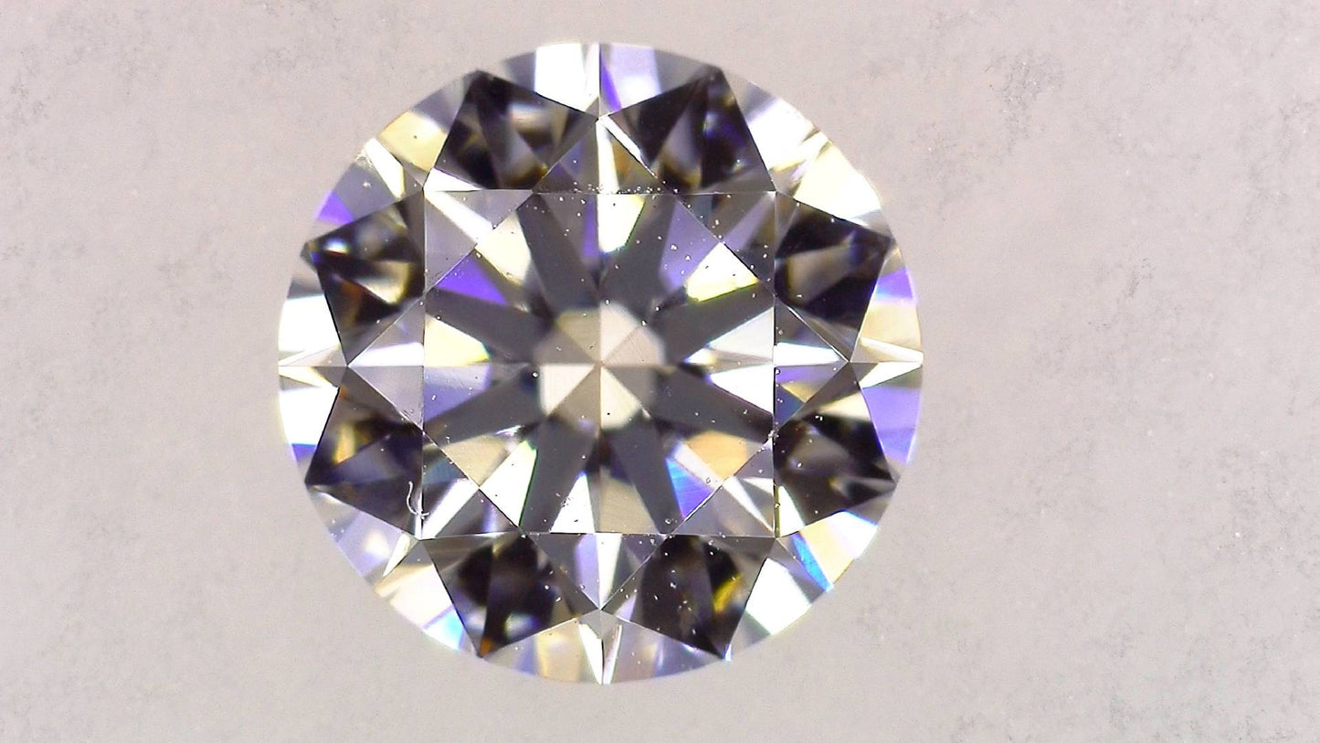0.591ct F VVS-1 VERY GOOD/GD/VG MEDIUM BLUE NATURAL 5.36-5.41X3.31mm Loose Diamond