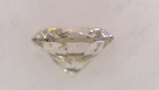 0.474ct K SI-2 GOOD/GD/FR NONE NATURAL 4.93-5.01X3.01mm Loose Diamond