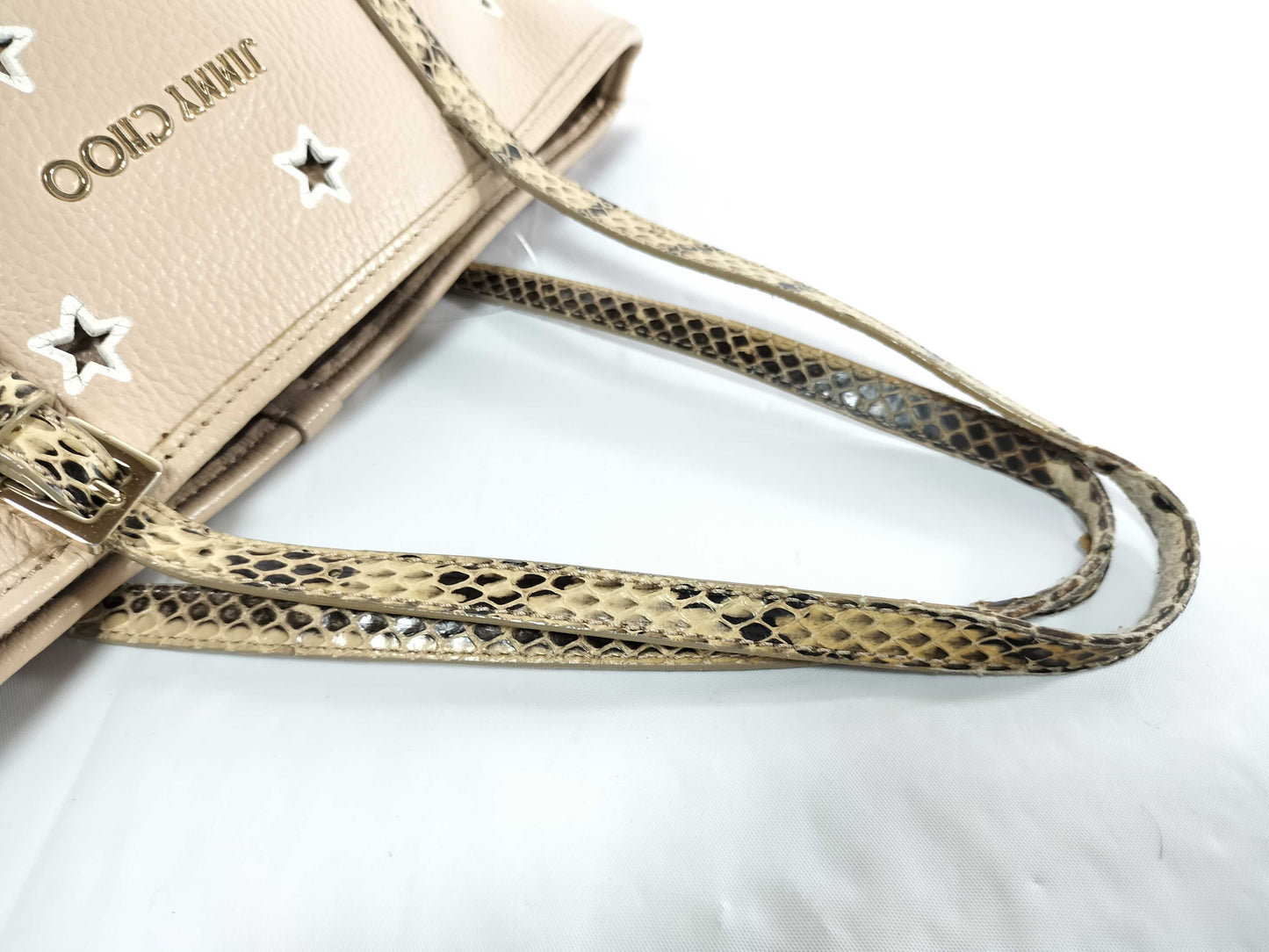 JIMMY CHOO Star Punching Tote Bag