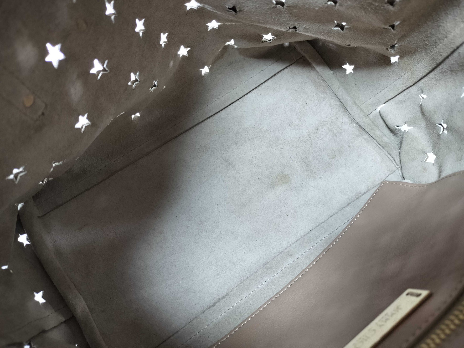 JIMMY CHOO Star Punching Tote Bag