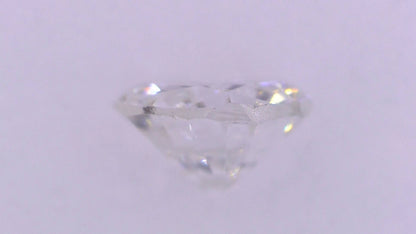 0.203ct F SI-1 FAIR/GD/FR MEDIUM BLUE NATURAL 3.69-3.81X2.28mm Diamond Loose