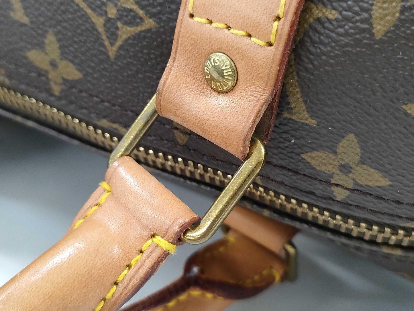 LOUIS VUITTON Monogram M41422 Keepall 60 Boston Bag